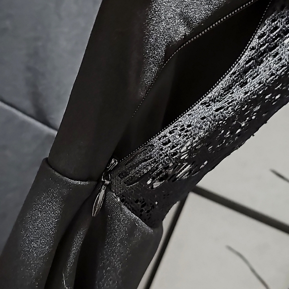 Express Elegant Black Dress Size‎ 4 NWT - Picture 7 of 8